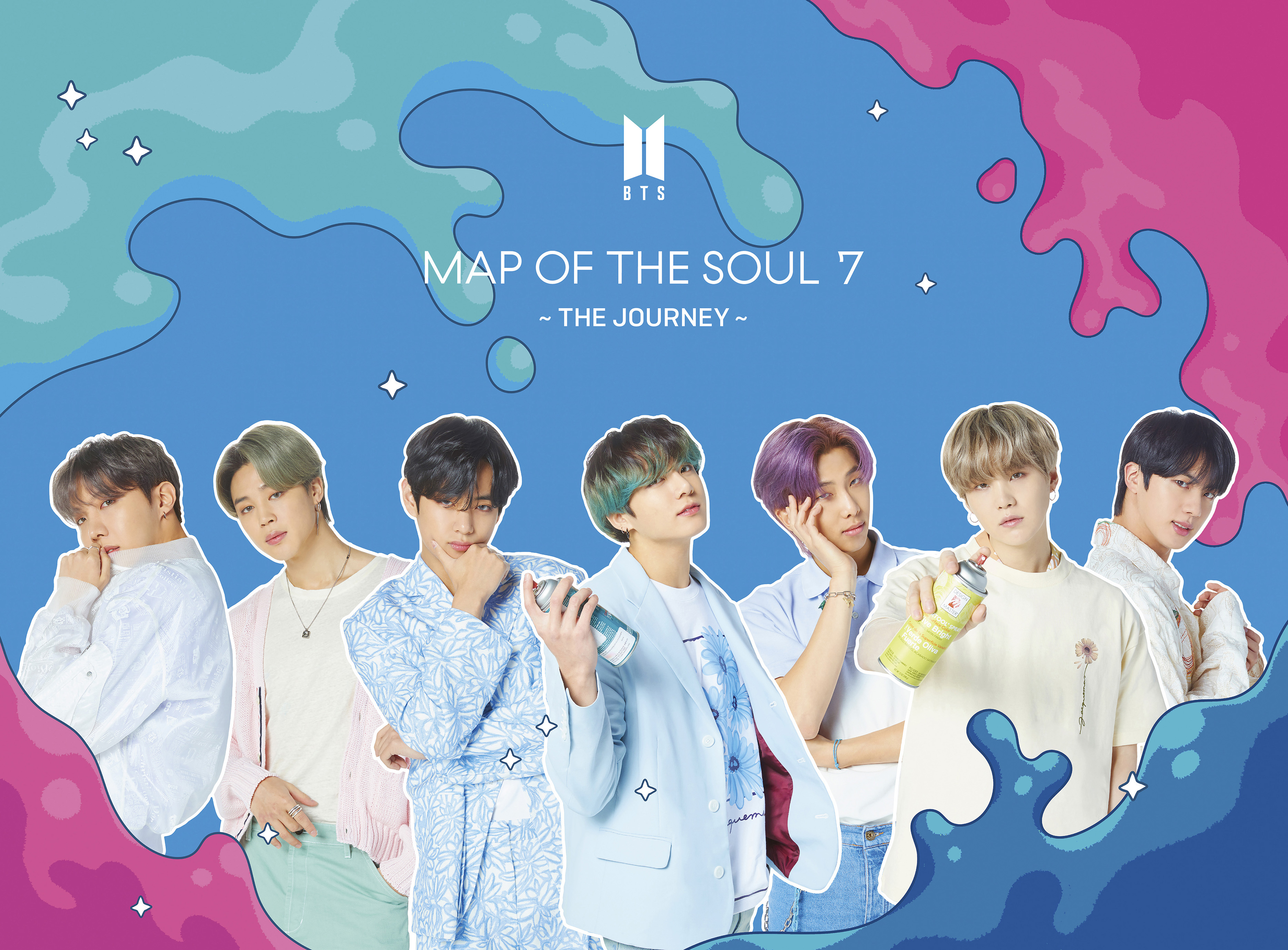 日本4thアルバム『MAP OF THE SOUL : 7 ~ THE JOURNEY ~』ジャケット