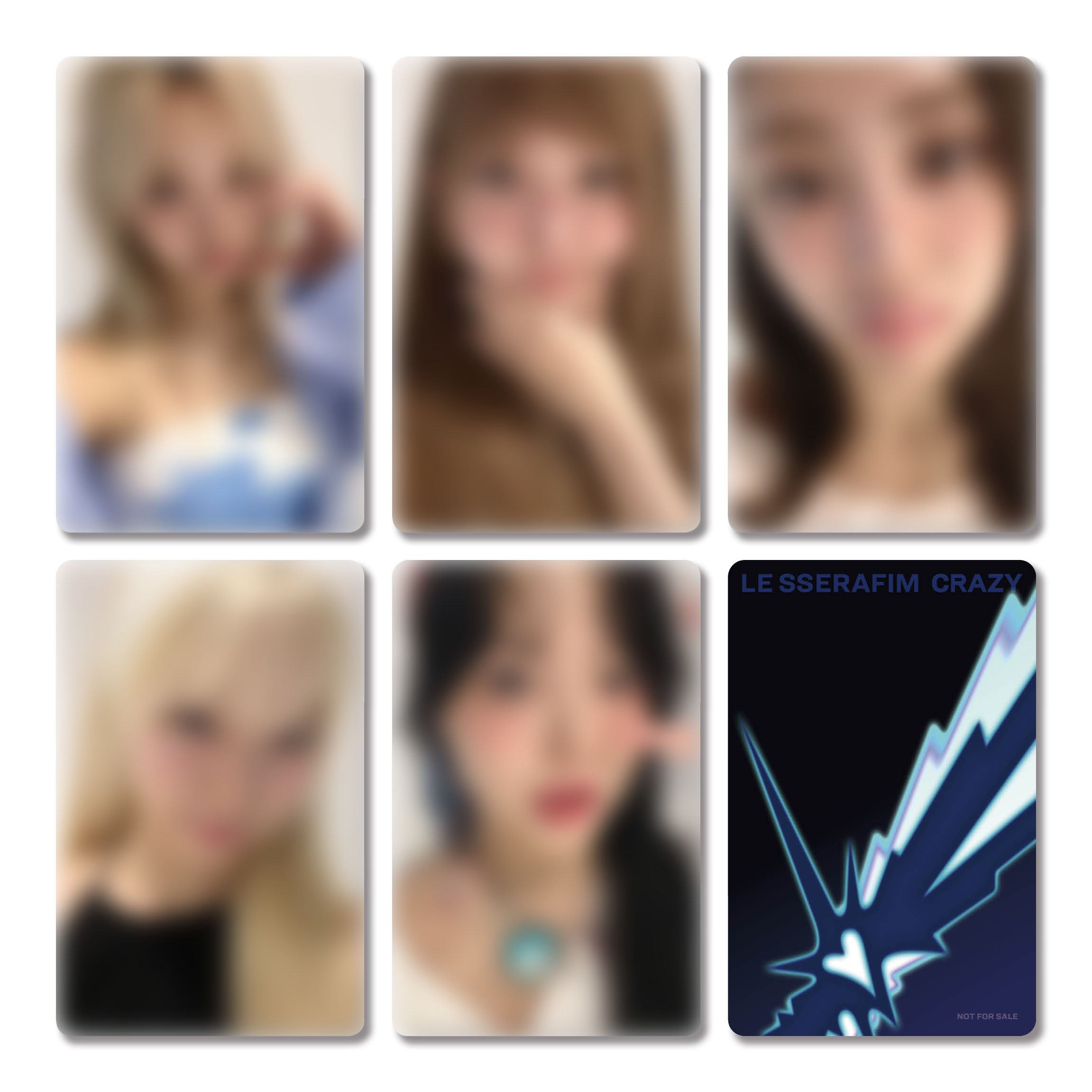 LE SSERAFIM 4th Mini Album 'CRAZY' CD購入特典絵柄公開！ - LE SSERAFIM