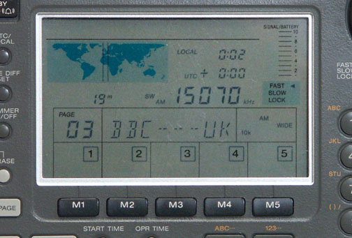 Sony ICF-SW55 Shortwave Radio ICFSW55