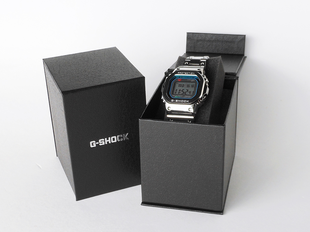 GMW-B5000PC-1JF/＜G-ショック＞フルメタル／シルバー | 静岡の宝石
