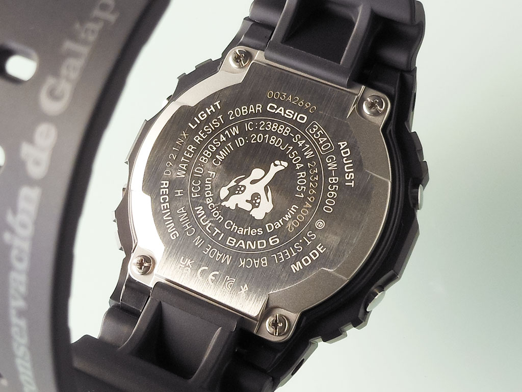 GW-B5600CD-1A3JR／カシオ＜G-ショック＞チャールズ・ダーウィン財団