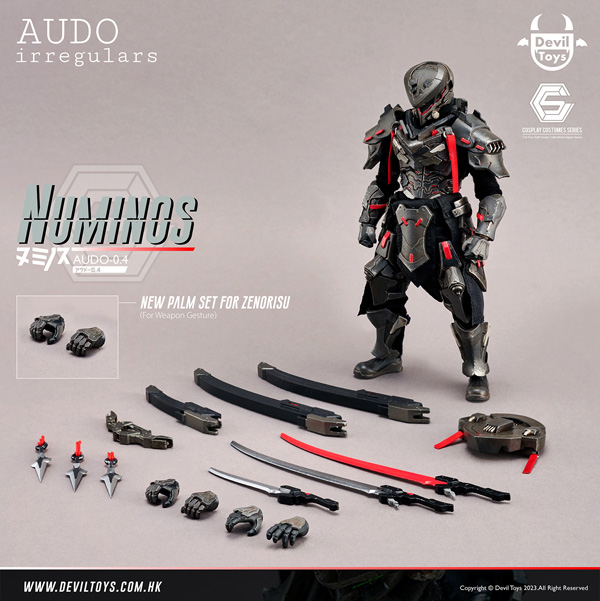 Devil Toys X AUDOirregulars】Numinos 1:12 collectible Figure