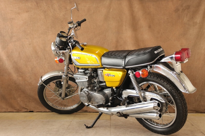 GT380(B3) AZTECH GOLD｜SOLD OUT｜旧車・絶版バイクならウエマツ