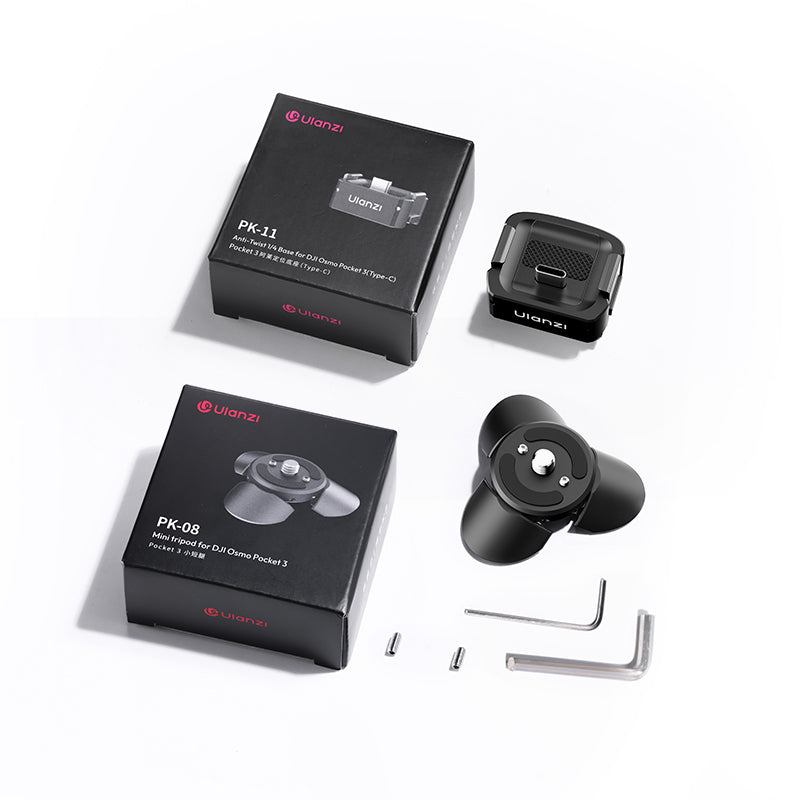 Pocket 3 Mini Tripod Kit | Anti-Twist USB-C Adapter