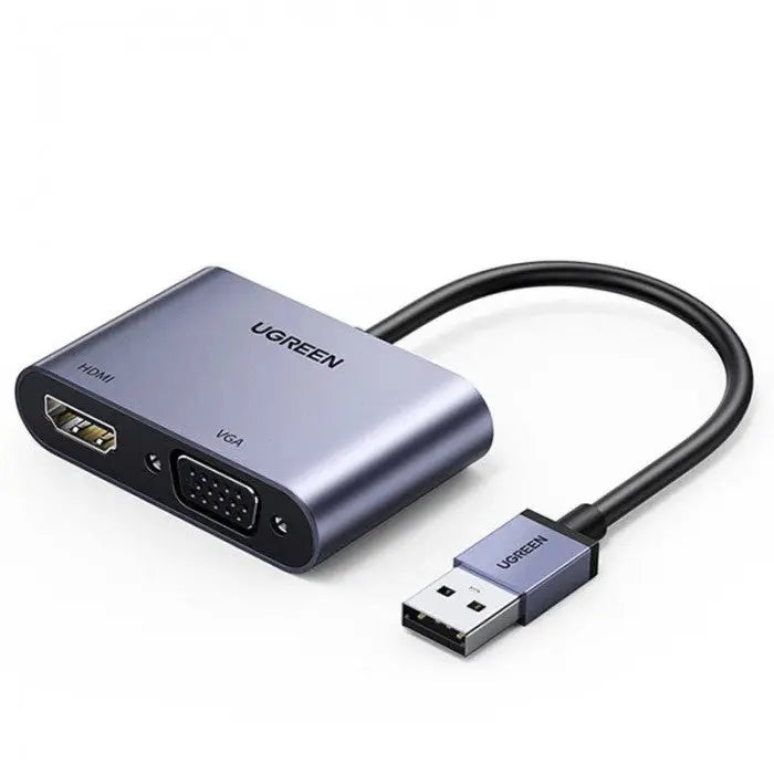 USB 3.0 To 1080p HDMI + VGA Converter - Ugreen – Ugreen India