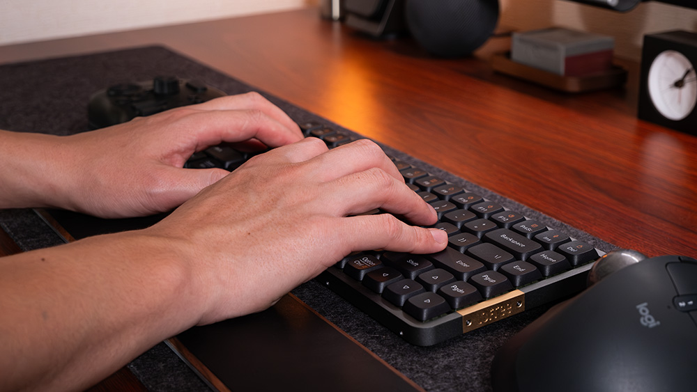 GROVEMADE Keyboard Wrist Restをレビュー｜モダンで美しいウッド