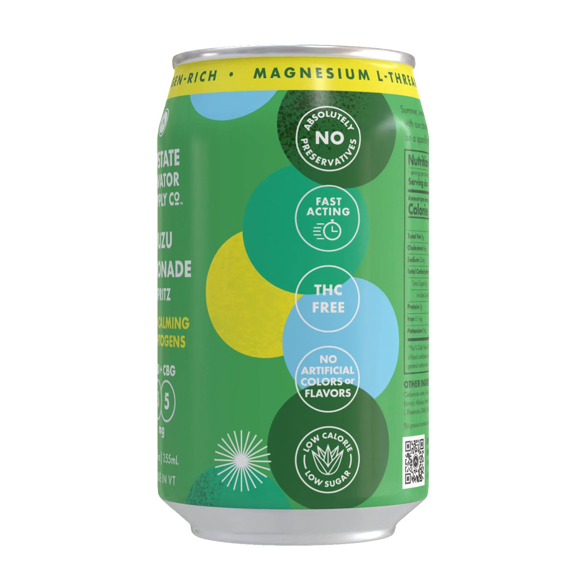CBD+CBG Yuzu Lemonade Spritz – Upstate Elevator