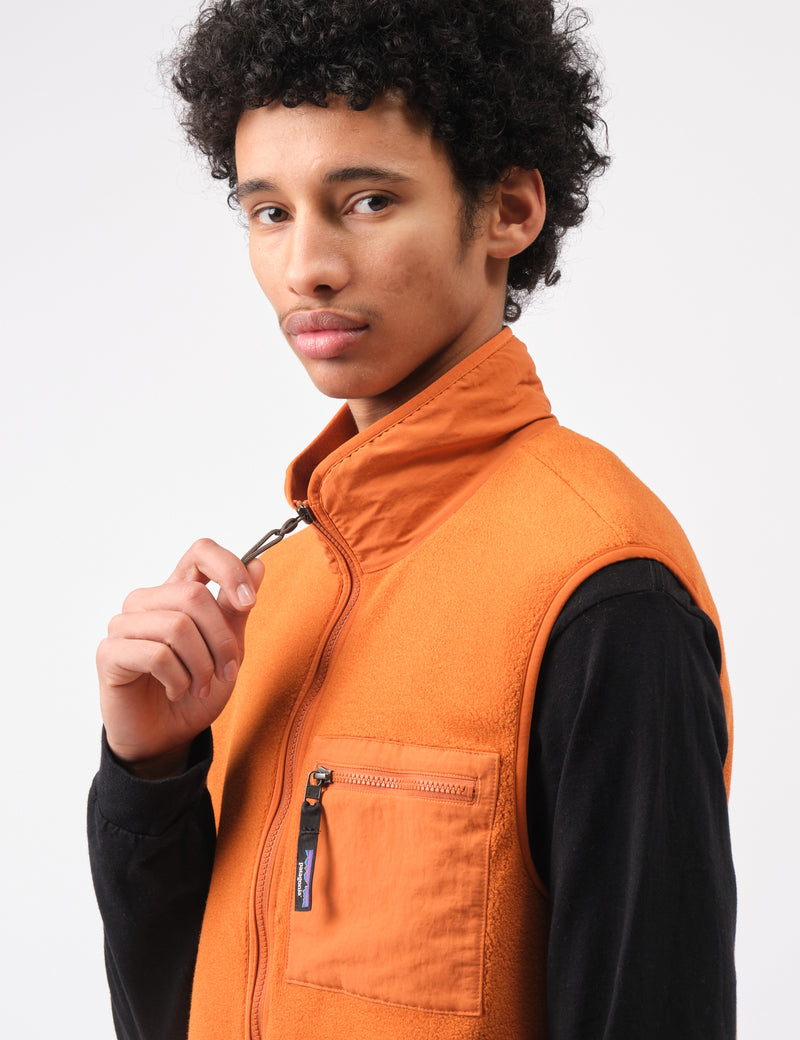 Patagonia Synch Fleece Vest - Redtail Rust | Urban Excess. – URBAN