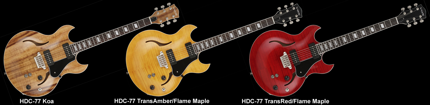 The VOX Showroom - Vox HDC-77 Guitars - 2010 - 2013