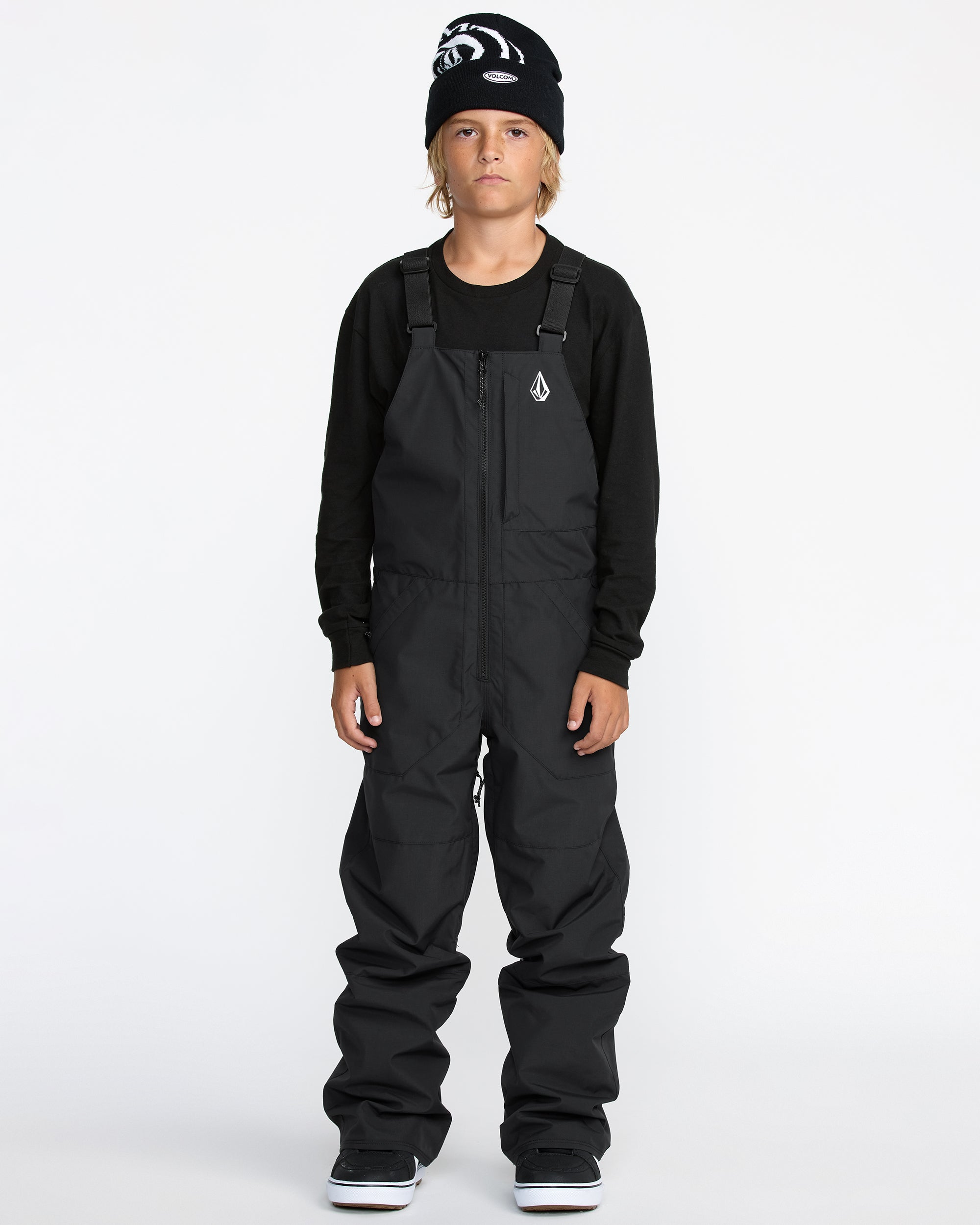 Barkley Insulated Bib Overall - BLACK - (KIDS) - Volcom EU