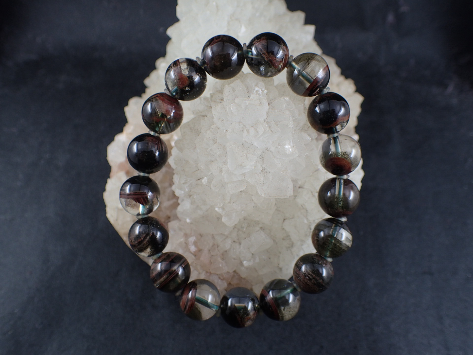 最高品質ミックスガーデンクォーツ ブレスレット ブラジル産 ｜石の