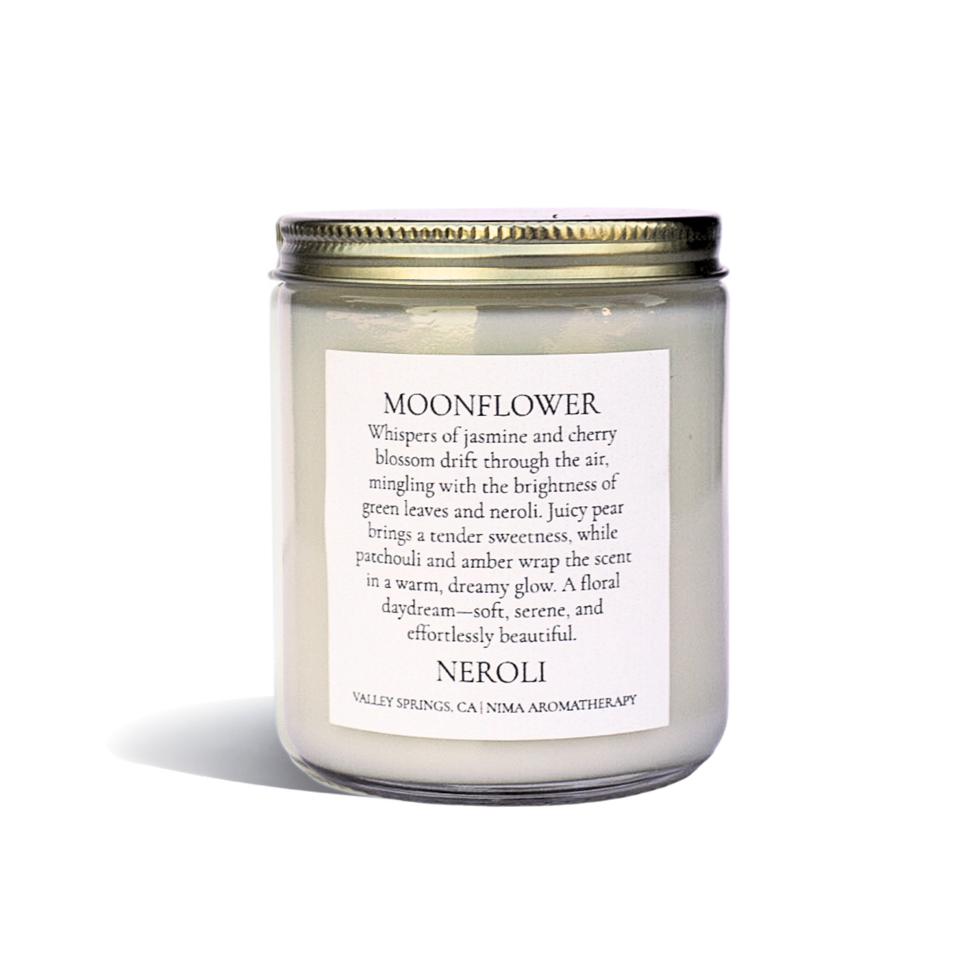 Moonflower Neroli Candle | Floral Scented Soy Candle | Vellabox