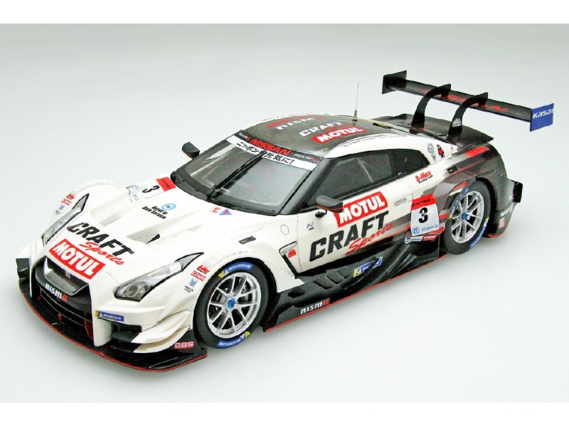 EBBRO 1/18 NISSAN GT-R N.3 SUPER GT500 2018 MODELLINO
