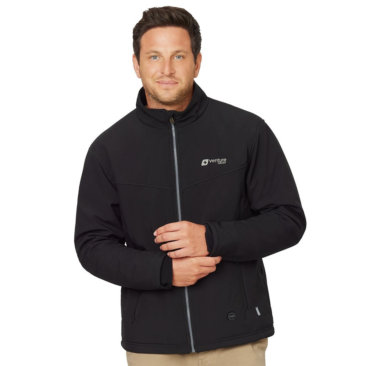Men's 16 Watt Heated Jacket with Battery Pack and Hand Warmers