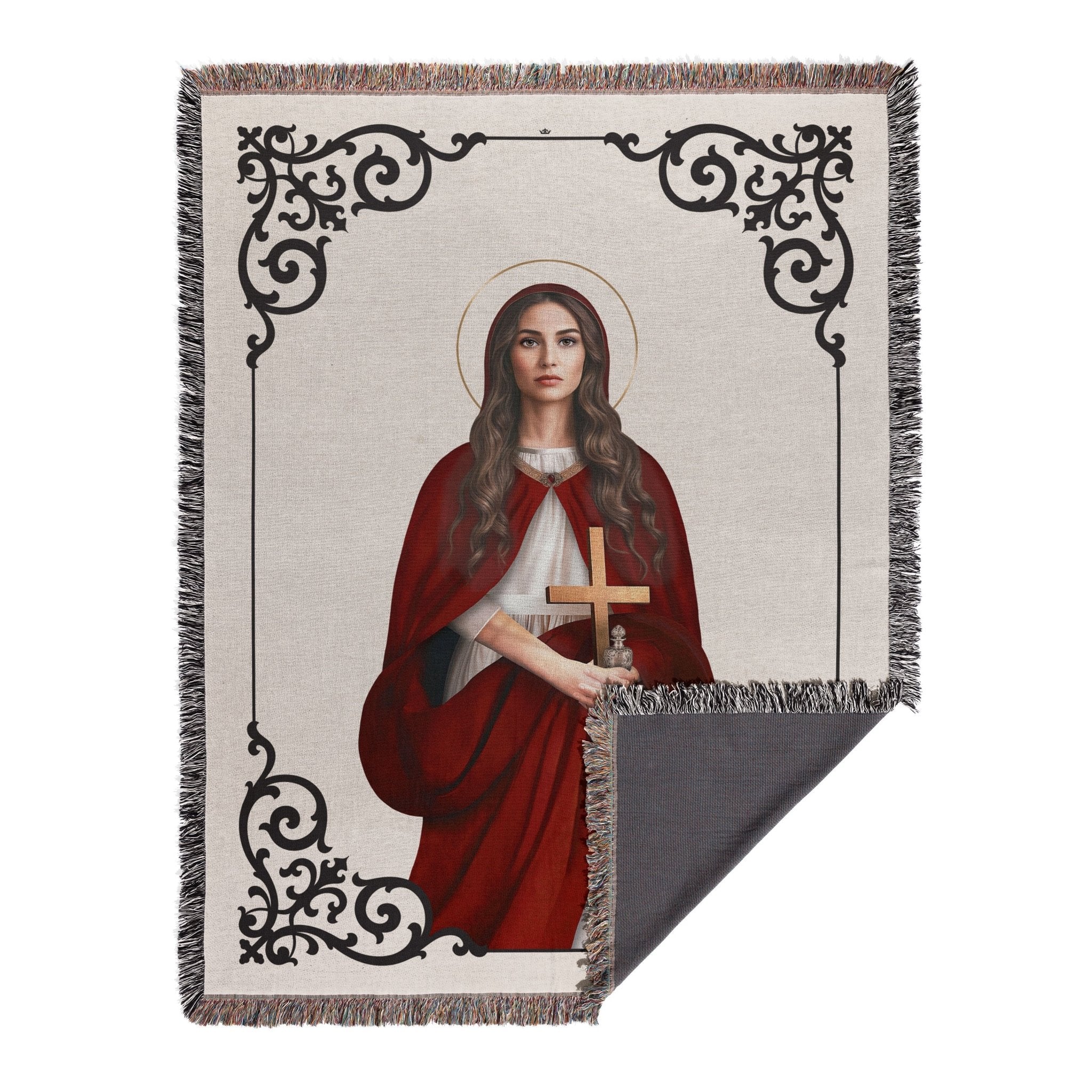 St. Mary Magdalene Woven Blanket