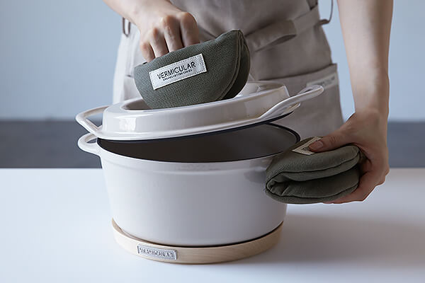 Organic Cotton Series HEAT KEEPER & POT HOLDER オーガニック