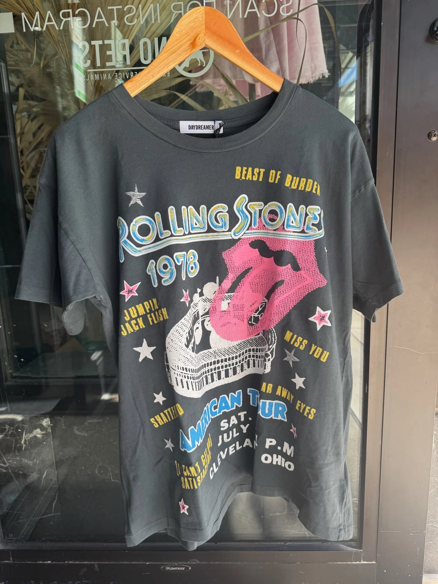 Daydreamer Rolling Stones 1978 American Tour Merch Tee – Vagabond