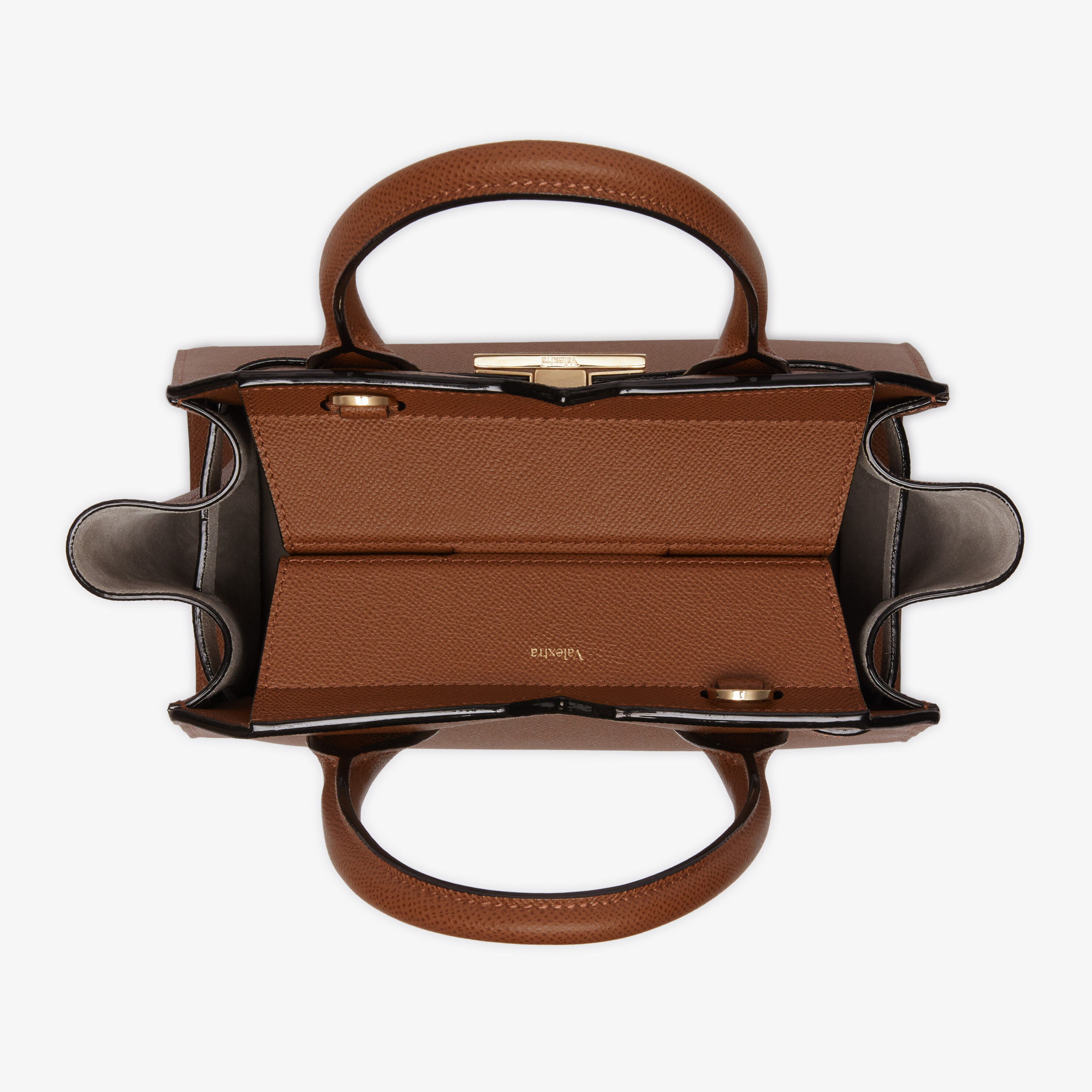 Women's Brown Luxury two handles Mini bag | Valextra