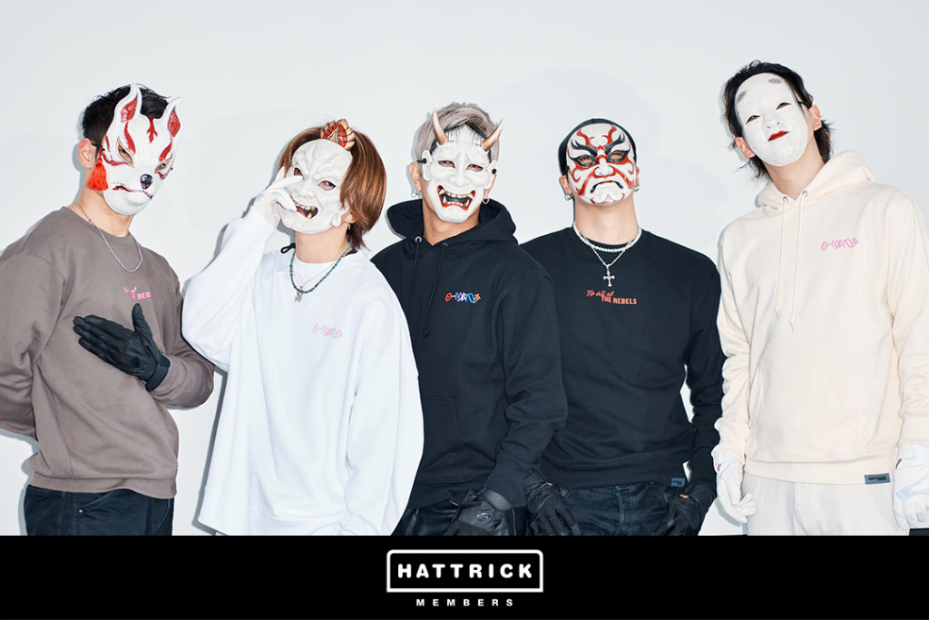 HATTRICK Members、謎のお面ダンステロリスト集団「O-MENZ」が