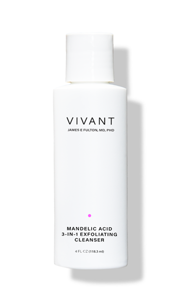 Vivant Skin Care | Mandelic Acid 3-in-1 Exfoliating Cleanser