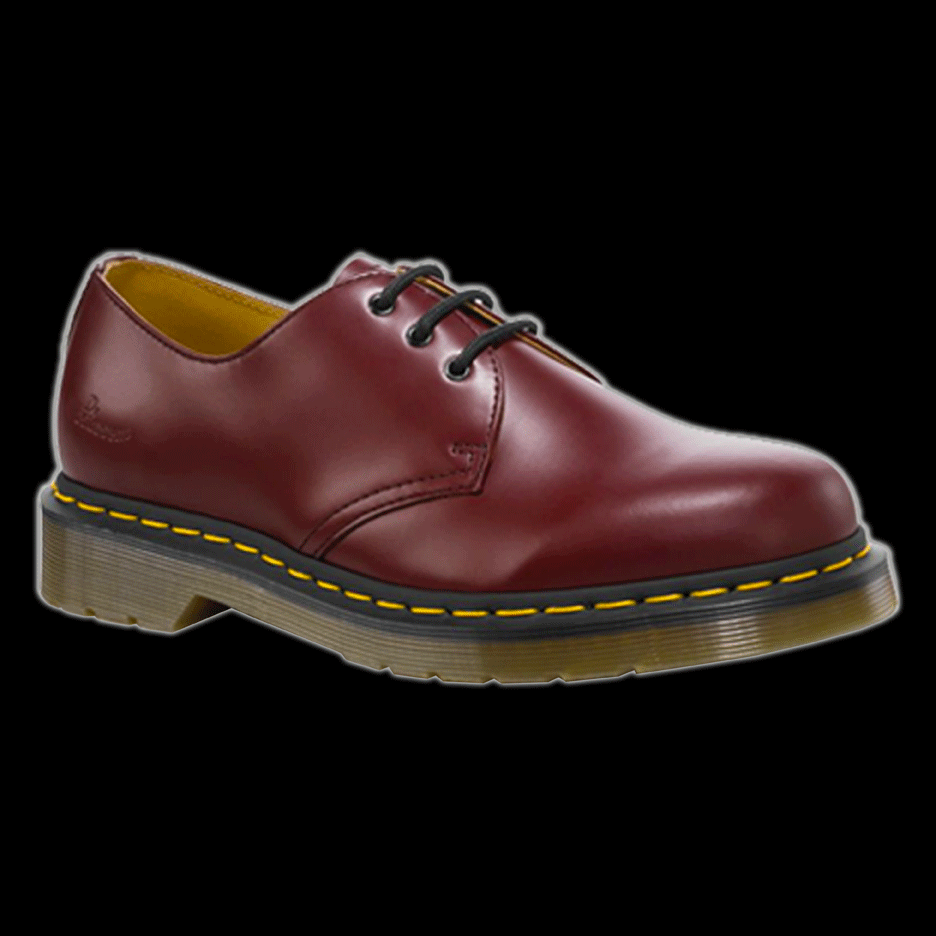 Dr Martens 3 Eyelet Cherry 1461 Shoe | Vixens and Angels