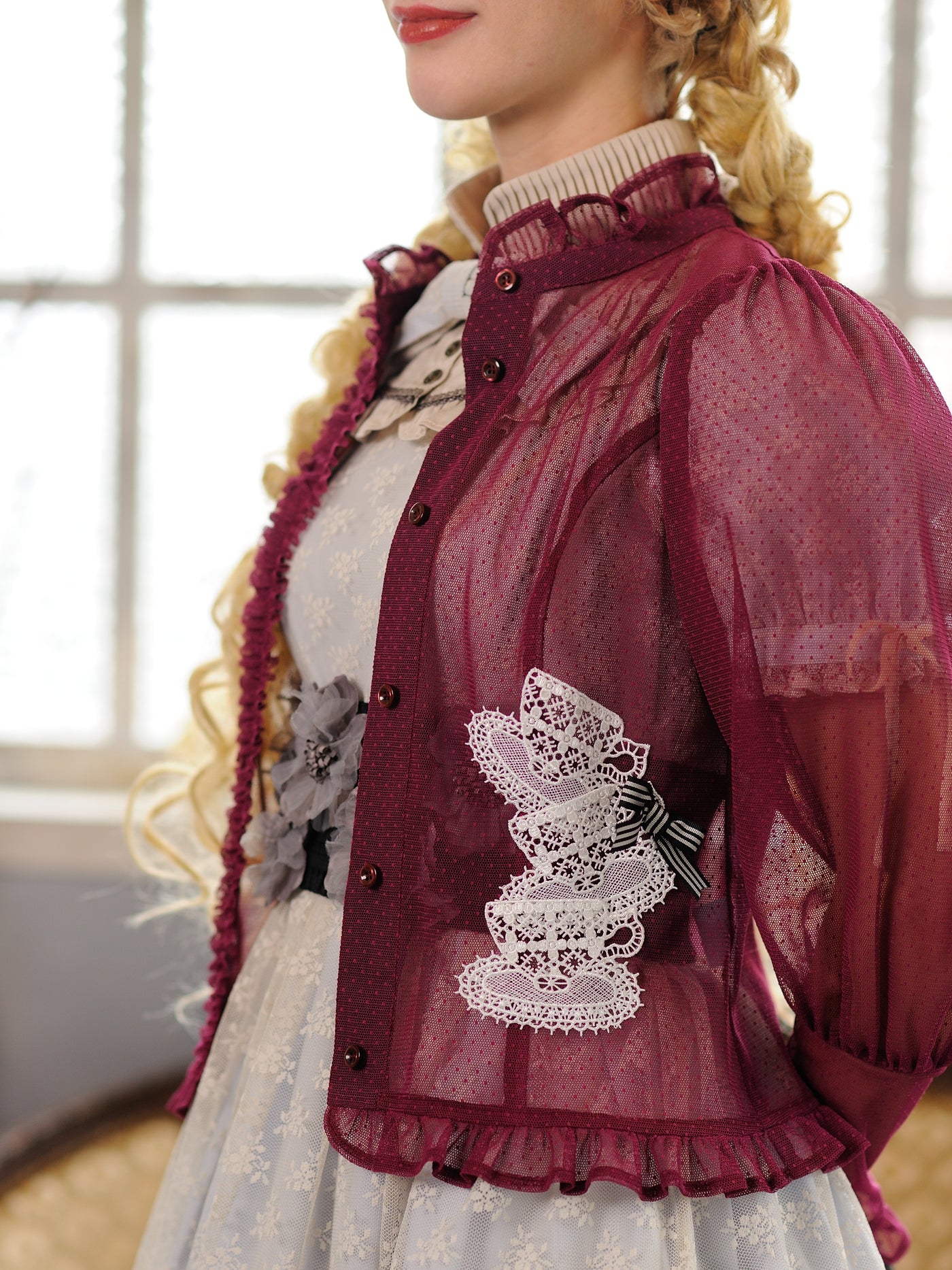 Unstableブラウスカーディガン - Victorian maiden - クラシカル