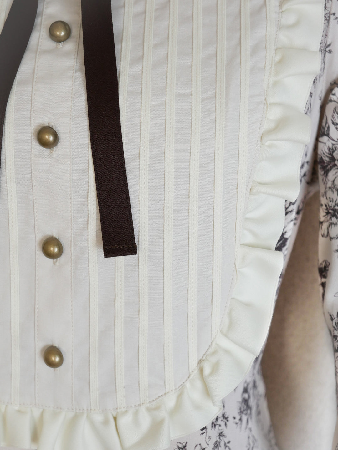 ルイーズクラシカルドールドレス（トワルドロココブーケ柄） - lolita