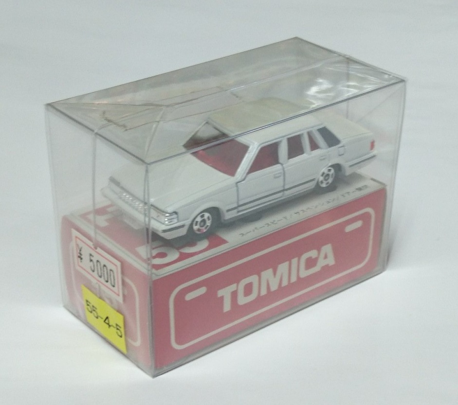 赤箱 №55 トミカ トヨタ クラウン 4ドアセダン 55-4-5 ビクトリー