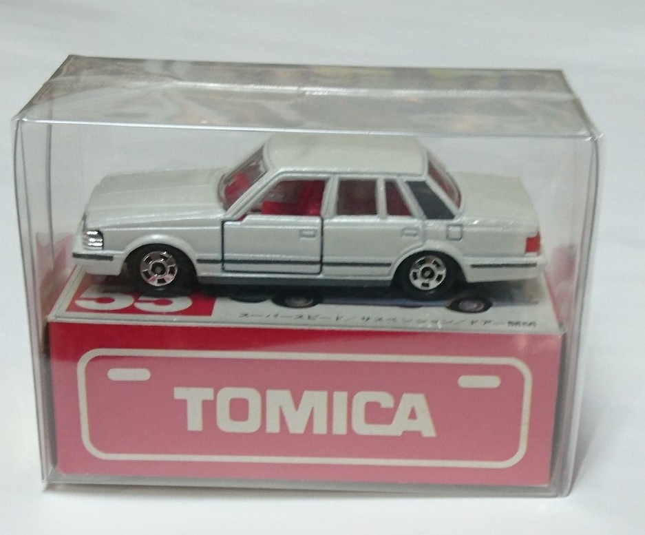 赤箱 №55 トミカ トヨタ クラウン 4ドアセダン 55-4-5 ビクトリー