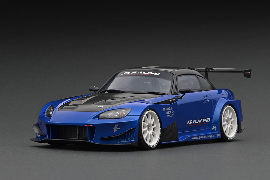 イグニッションモデル 1/18 J'S RACING S2000 (AP1) ブルーメタリック