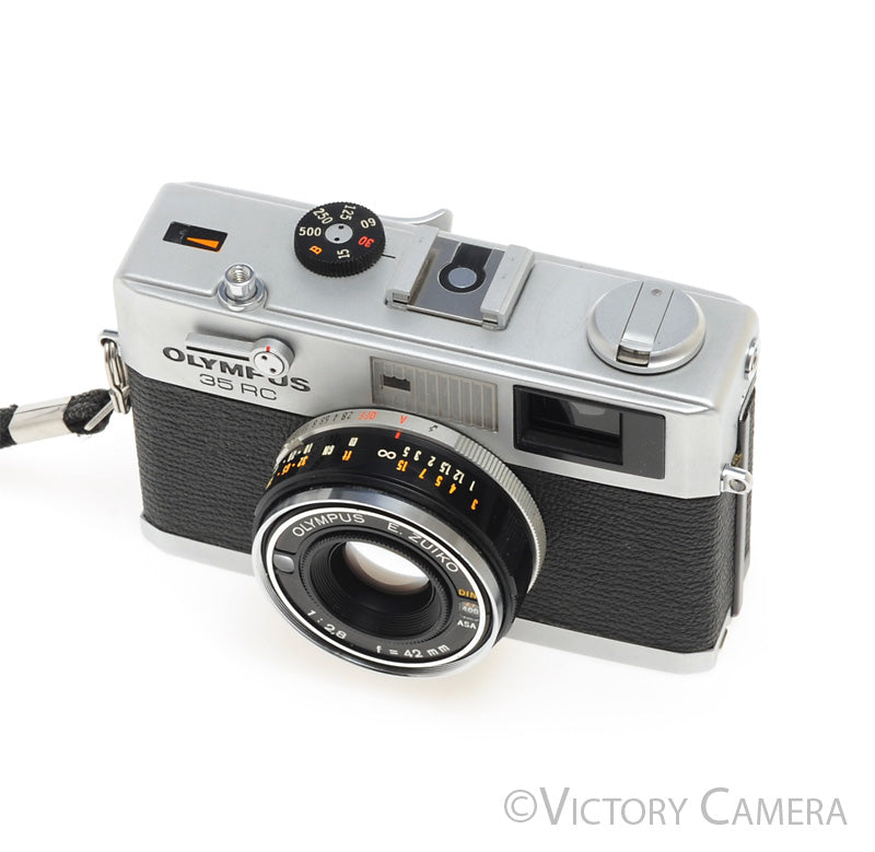 Olympus 35Rc 35 RC Rangefinder Camera w/ 42mm f2.8 Lens -New Seals- [E