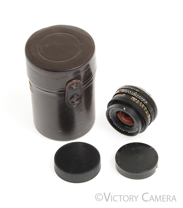 Leica Elmarit-R 35mm f2.8 3 Cam Wide Angle Lens for R Mount w/ Box -Sl