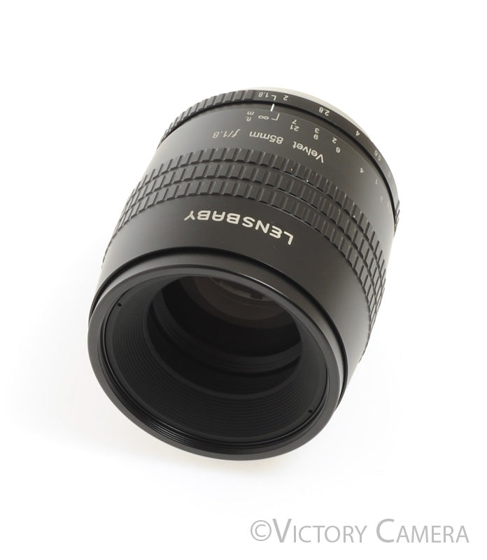 Lensbaby Velvet 85mm f1.8 1:2 Macro Lens for Canon EF [MINT-]