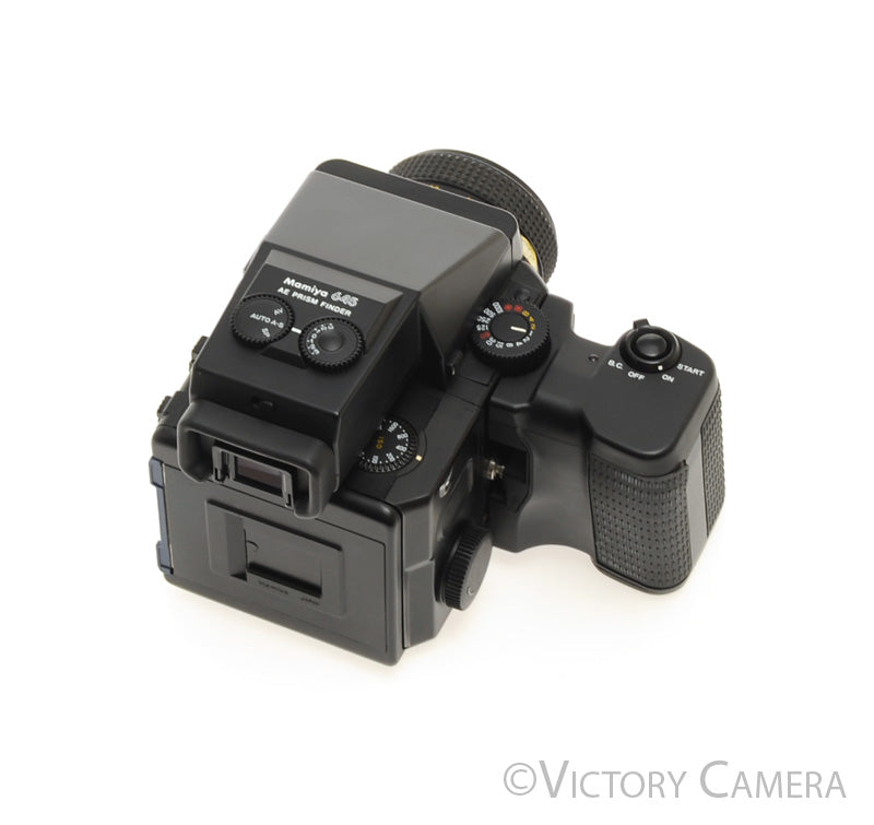 Mamiya 645 Super Medium Format Film Camera w/ AE Finder 80mm Lens [EXC