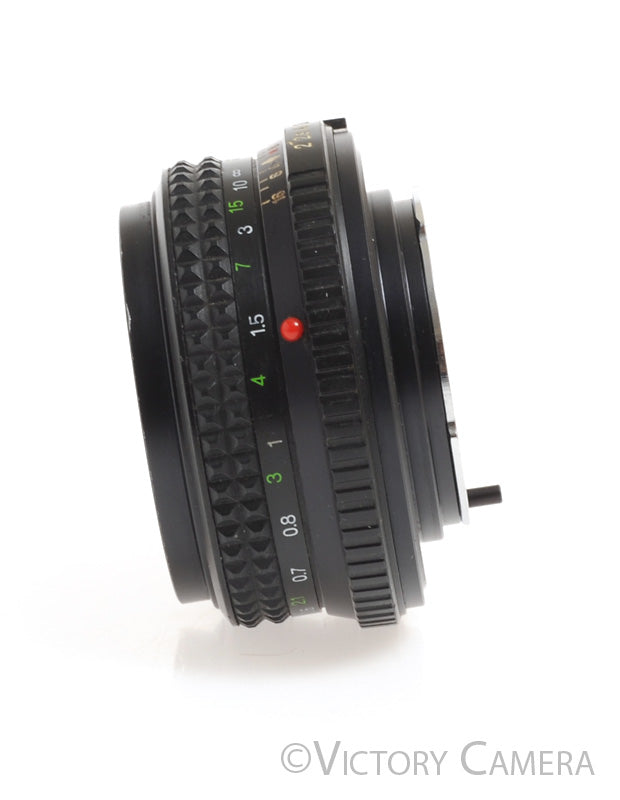 Minolta MD Rokkor-X 45mm f2 Manual Focus Pancake Prime Lens [EXC+]