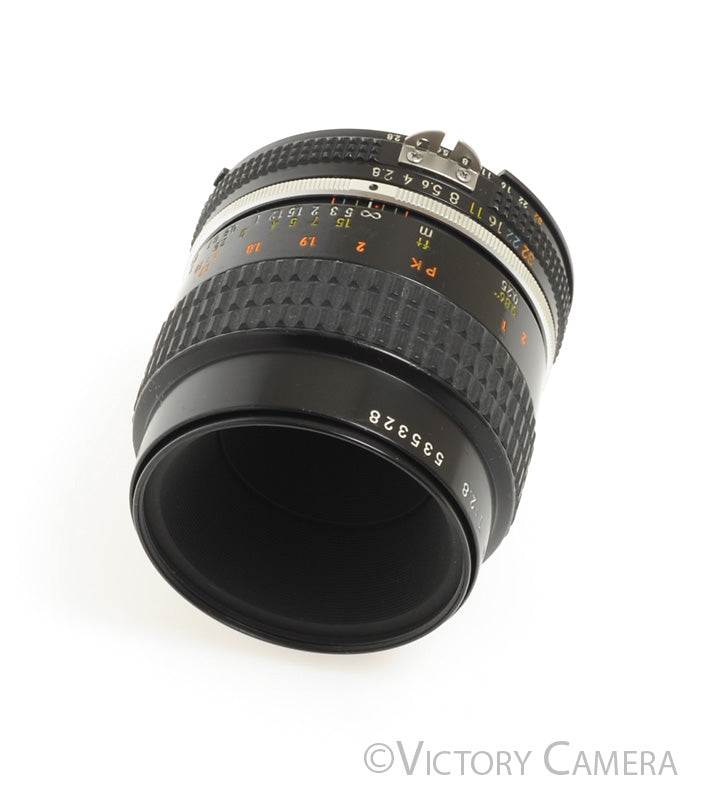 Nikon Micro-Nikkor 55mm f2.8 AI-S Man. Focus Lens -Smooth Focus- [EXC-