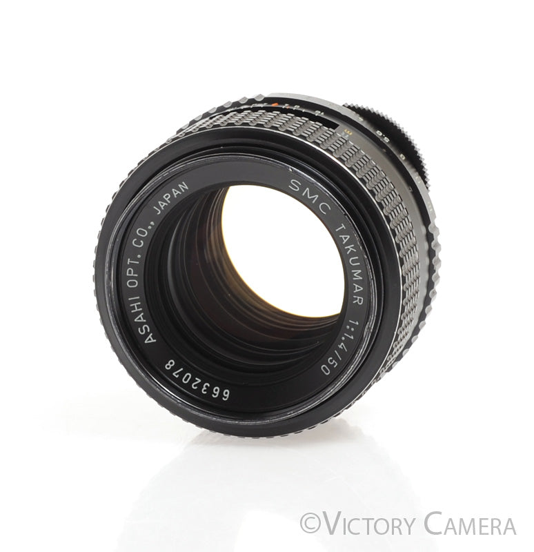 Pentax Super-Takumar 50mm F1.4 M42 Screw Mount Lens -Declicked for Vid