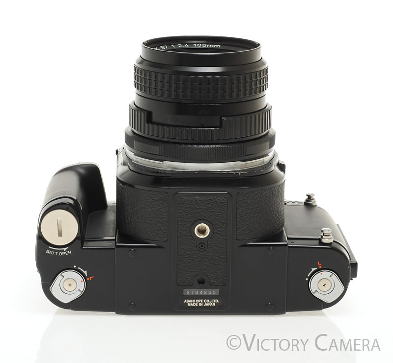Pentax 67 II 67II 6x7 Medium Format Camera w AE Finder 105mm f2.4 Lens