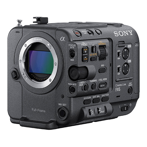 FX6 レンズ付属モデル（ILME-FX6VK）】 SONY CinemaLineカメラ（E
