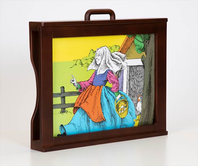 塗装済みA3判紙芝居用枠を製作・ネット通販 | おかめや | 東白川村役場