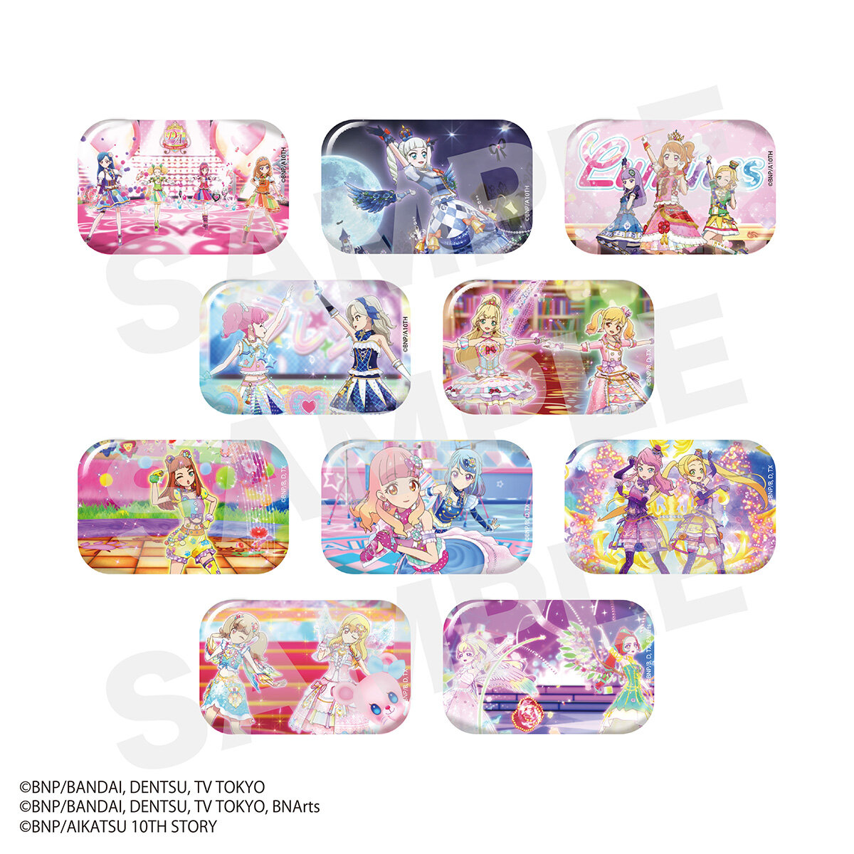 オールアイカツ！×ヴィレッジヴァンガード」コラボグッズ第7弾店頭展開