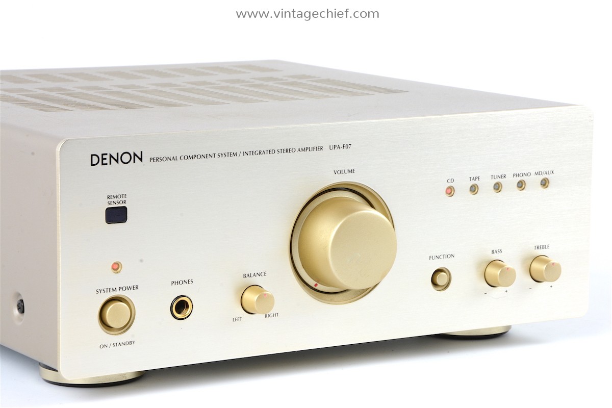 Denon UPA-F07 Amplifier | Champagne | Stereo | Phono