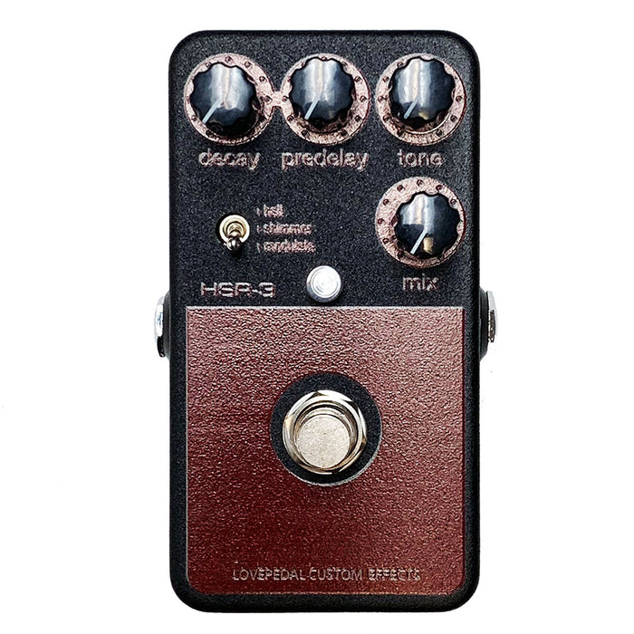 Lovepedal HSR-3 Multi-Reverb Pedal Red | Vision Guitar