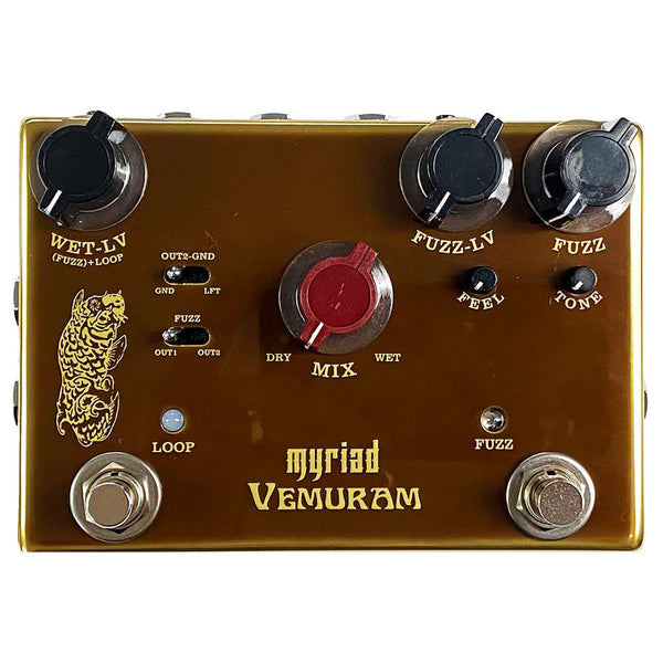 Vemuram Myriad Josh Smith Fuzz Pedal Loop & Dry Mix | Vision Guitar