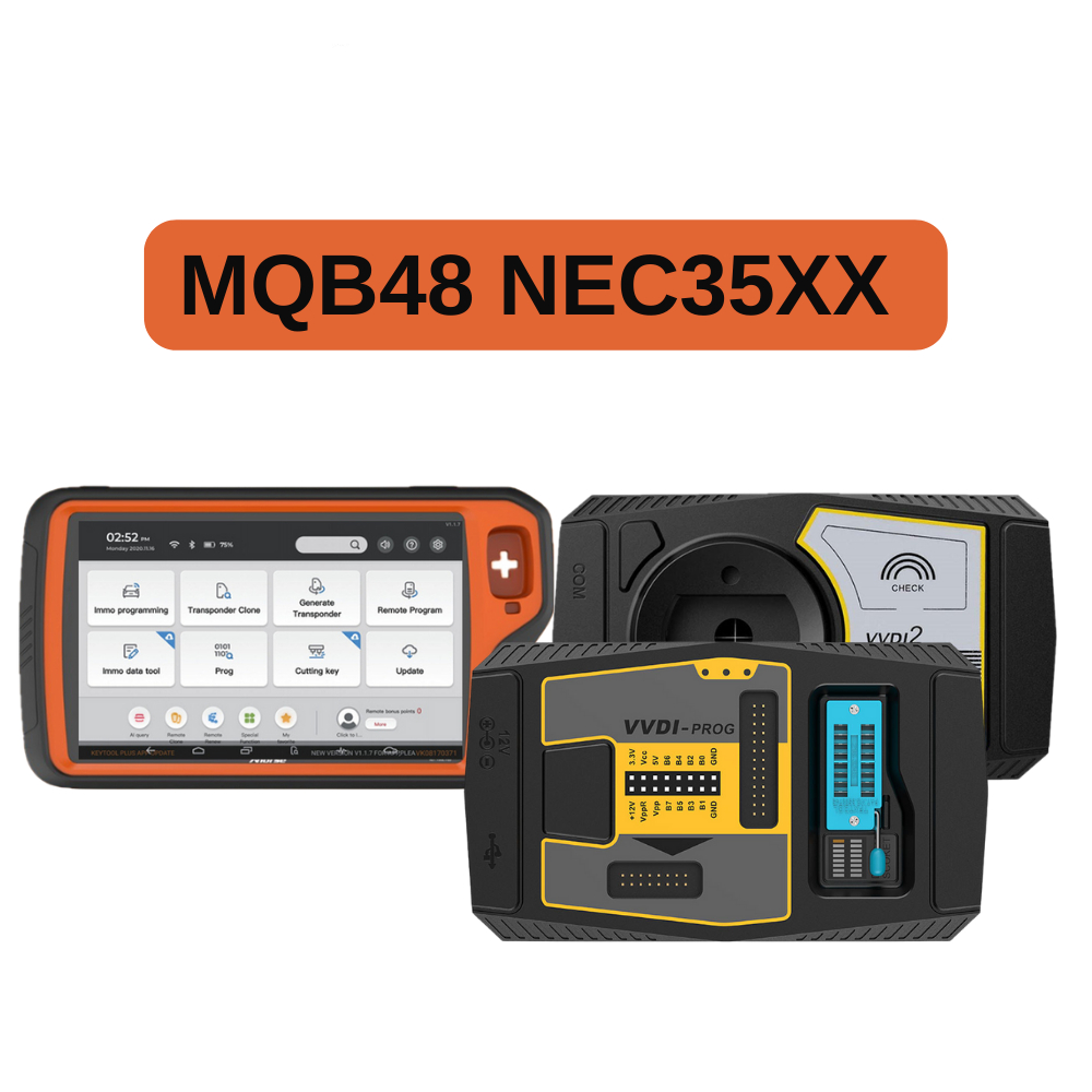 Xhorse Volkswagen MQB NEC35XX License Support Add Key and All Keys