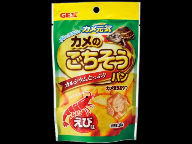 カメ元気カメのごちそうパンえび味20g ジェックス GEX 販売 通販