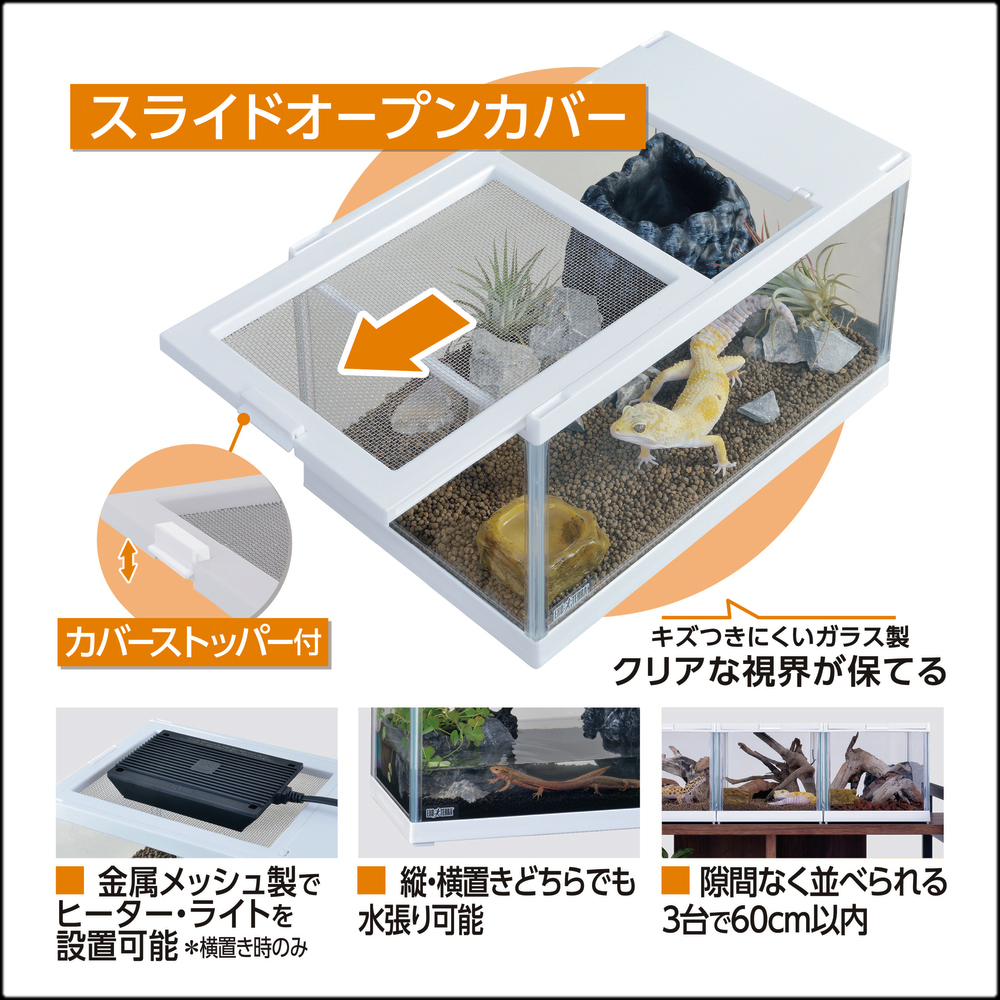 レオパ飼育キットS TV エキゾテラ(EXOTERRA) 飼育セット 販売 通販