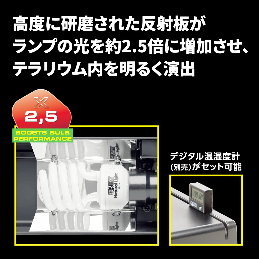 コンパクトトップ90N エキゾテラ GEX 爬虫類用照明器具 販売 通販