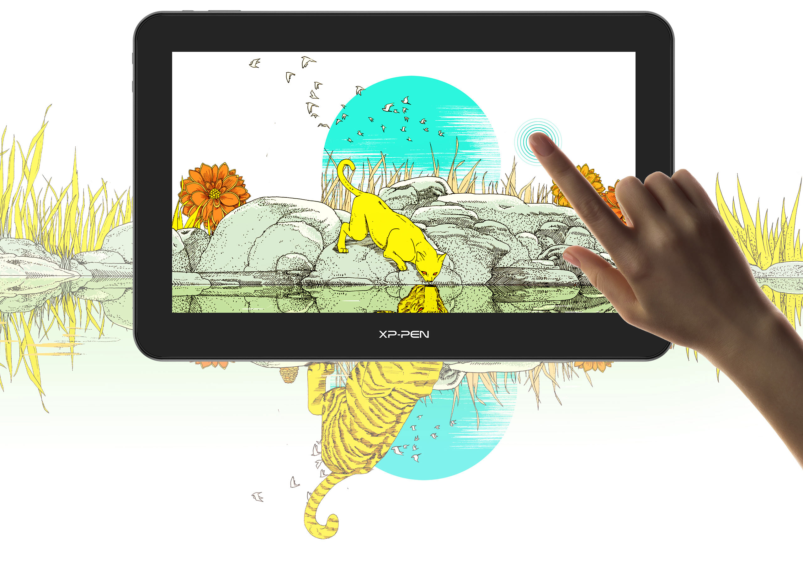 Artist Pro 16TP 4K UHD Multi Touch Screen Drawing Tablet | XPPen