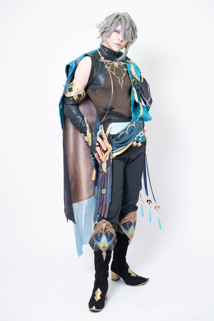 三分妄想『原神』アルハイゼンコスプレ衣装、プチカスタムレポ | [YMD_R]